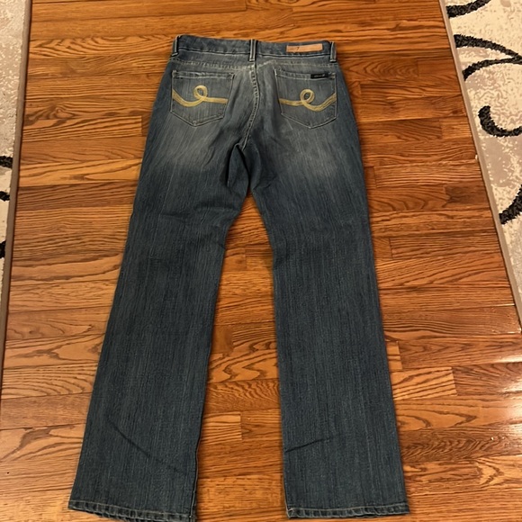 Seven7 Women's Mid-Rise Boot Cut Jeans - Picture 3 of 4